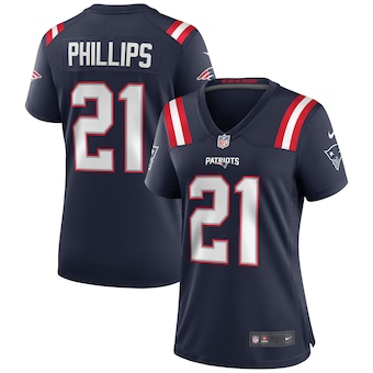 womens nike adrian phillips navy new england patriots game j